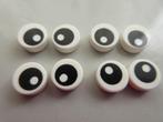nr. 7638, Oogjes, tegeltje 1x1 rond., Ophalen of Verzenden, Zo goed als nieuw, Complete set, Lego