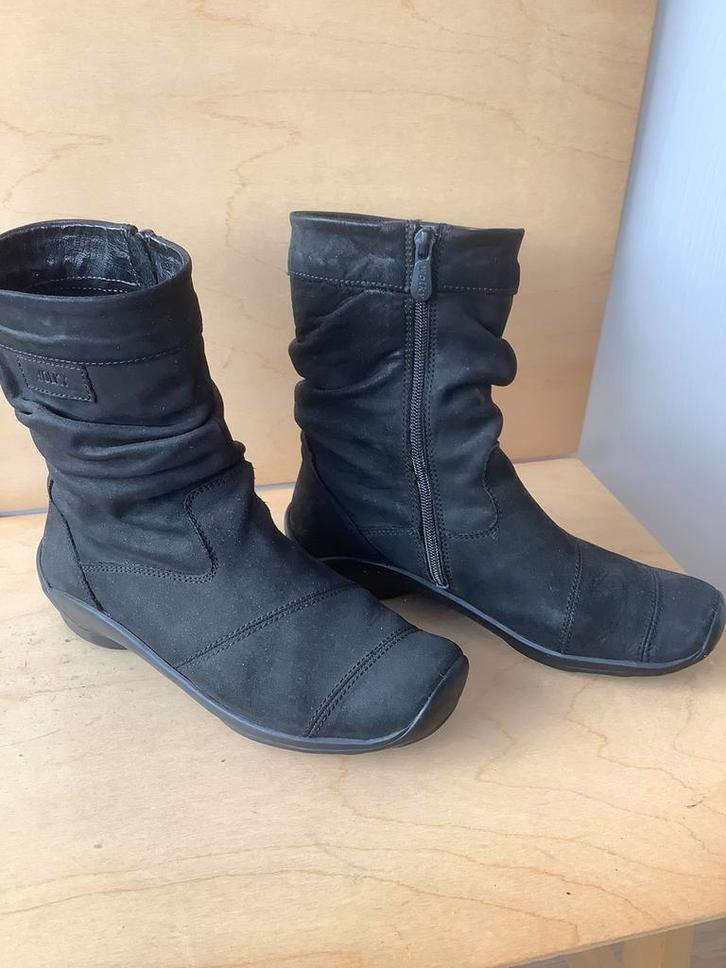 Wolky laarsjes, Kleding | Dames, Schoenen, Zo goed als nieuw, Lage of Enkellaarzen, Zwart, Ophalen of Verzenden