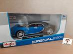 Bugatti Chiron van Maisto 1:24, Maisto, Auto, Nieuw, Ophalen of Verzenden