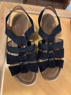 Gabor dames sandalen mt 38, Zwart, Gabor, Zo goed als nieuw, Sandalen of Muiltjes
