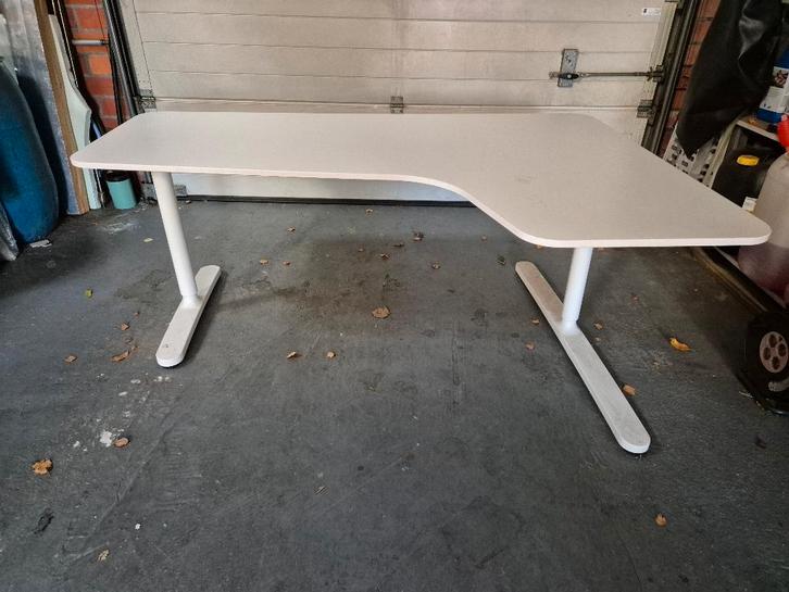 Zit/sta bureau, Huis en Inrichting, Bureaus, Gebruikt, Bureau, Ophalen