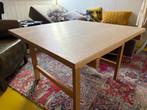 Hans J. Wegner salontafel in gezeept eiken, Ophalen, Gebruikt, 50 tot 100 cm, 50 tot 75 cm