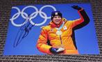 Sven Kramer # Schaatsen - foto 10x15cm handtekening (print), Verzenden, Nieuw, Overige sporten