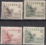 Spanje -SP1.07- 1936-1939 - Ridder, Postzegels en Munten, Postzegels | Europa | Spanje, Verzenden, Gestempeld