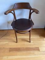 Vintage thonet cafe stoel met armleuning zitting skaileer, Ophalen