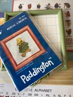 BORDUURPAKKET PERMIN PADDINGTON ALPHABET + EXTRA, Ophalen of Verzenden, Nieuw, Handborduren, Borduurpakket