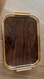 Italiaans dienblad, Huis en Inrichting, Woonaccessoires | Dienbladen, Ophalen of Verzenden, Zo goed als nieuw, Rechthoekig, Hout