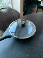 BK wokpan, Ophalen, Gebruikt, Keramische plaat, Rvs