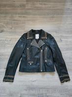 Goosecraft leren jas mt L, Goosecraft, Zwart, Maat 42/44 (L), Ophalen of Verzenden