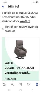 Sta-op fauteuil, Stoel, Electrisch. GRATIS !!, Ophalen, Gebruikt, 75 tot 100 cm, 50 tot 75 cm