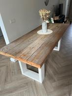 Eettafel 190x80 cm, Huis en Inrichting, Tafels | Eettafels, Ophalen, Gebruikt, 50 tot 100 cm, Vijf personen of meer