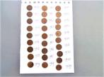 Munten Nederland 1 Cent 1948 t/m 1979, Postzegels en Munten, Setje, Koningin Wilhelmina, 1 cent, Verzenden