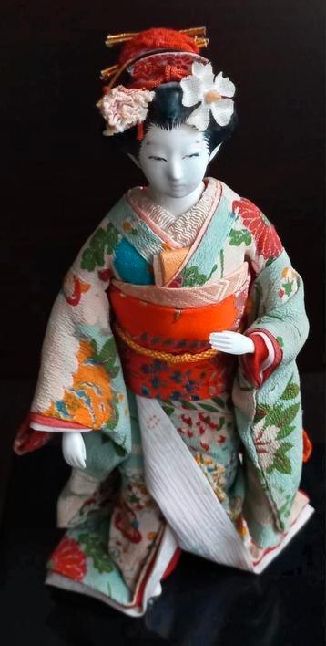 Antiek Japanse pop Geisha Doll Sukiyo collectie item  beschikbaar voor biedingen