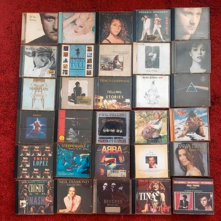 635 CD + 66 CD SINGLE'S Te koop, Cd's en Dvd's, Cd's | Overige Cd's, Gebruikt, Ophalen