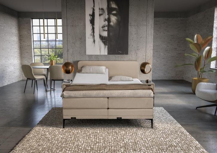 Caresse 4200 Elektrisch boxspring Dreambedden, Huis en Inrichting, Slaapkamer | Boxsprings, Nieuw, 140 cm, 200 cm, Tweepersoons