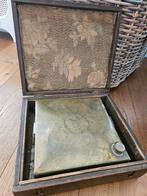 Antieke stoof met koperen warmwatertank, Ophalen of Verzenden