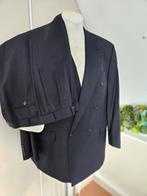 Carl Gross Kostuum buikmaat 29/Marineblauw - Double Breasted, Carl Gross, Maat 56/58 (XL), Zo goed als nieuw, Verzenden