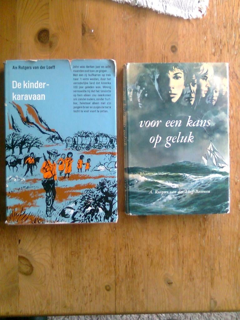 De Kinderkaravaan /Voor een kans op geluk A. Rutgers vd Loef, Ophalen of Verzenden, Gelezen