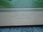 Bernard Leemker illustrator Vintage Grote steendruk GOAL, Antiek en Kunst, Verzenden