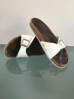 GRATIS VERZENDEN | BIRKENSTOCK Madrid lak witte slippers 42, Kleding | Dames, Schoenen, Slippers, Verzenden, Wit, Zo goed als nieuw