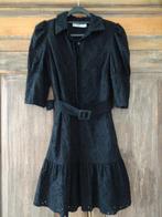 Zwart broderie boho NA-KD jurkje maat 36 S XS, Kleding | Dames, Jurken, Zwart, Ophalen of Verzenden, Zo goed als nieuw, Maat 34 (XS) of kleiner