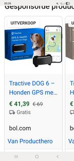 Nieuw! Tractive GPS tracker dog 6., Ophalen of Verzenden, Zo goed als nieuw