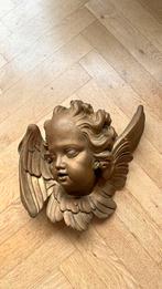 Engelen hoofdje gips  engeltje van gips oud, Ophalen of Verzenden