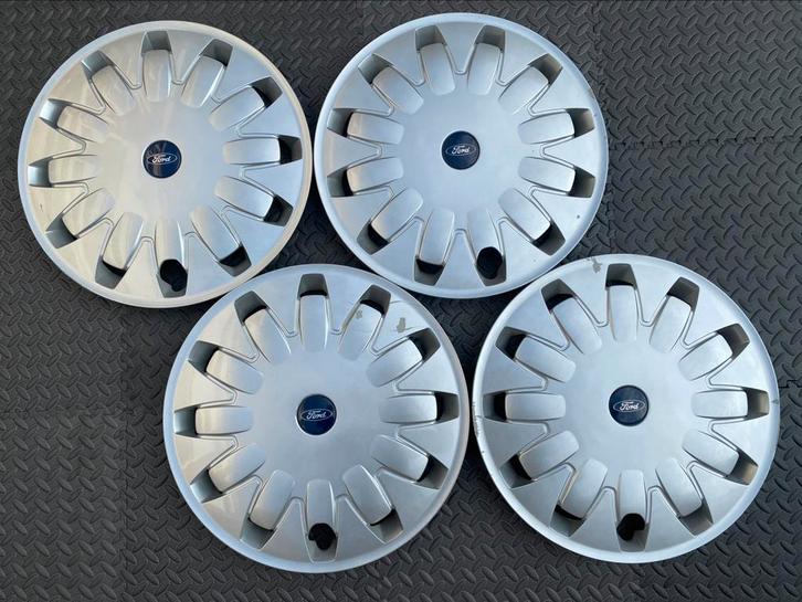 Set orig Ford Transit Connect en Galaxy wieldoppen 16 inch, Auto diversen, Wieldoppen, Gebruikt, Ophalen of Verzenden