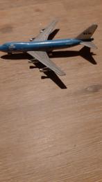 KLM model vliegtuig boeing 747 metaal lengte 12cm, Ophalen of Verzenden, Zo goed als nieuw, Schaalmodel
