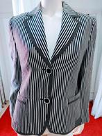 Elegante blazer van Frank Walder,M40 blauw wit, Maat 38/40 (M), Zo goed als nieuw, Jasje, Verzenden