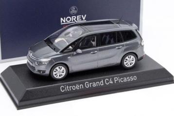 Citroen C4 Grand Picasso 2013 haaiengrijs Norev 1:43 beschikbaar voor biedingen