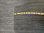 14 k gouden en witgouden armband 9,8 gram, Ophalen of Verzenden, Nieuw, Goud, Goud