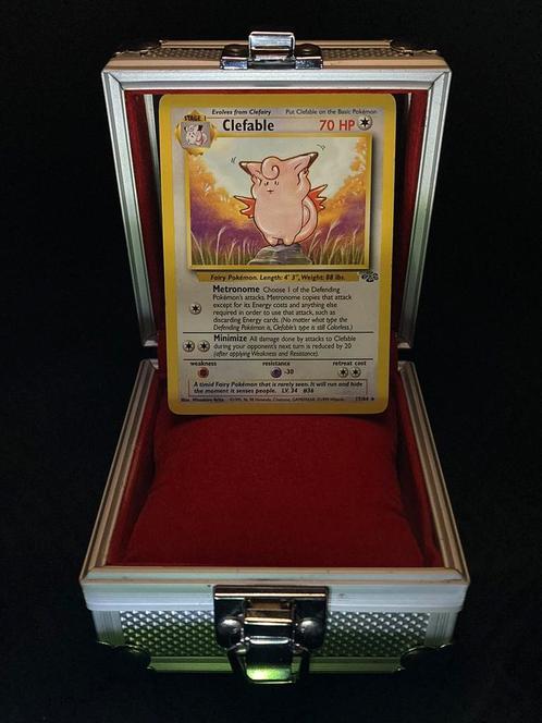 Clefable - Jungle, Hobby en Vrije tijd, Verzamelkaartspellen | Pokémon, Zo goed als nieuw, Losse kaart, Ophalen of Verzenden