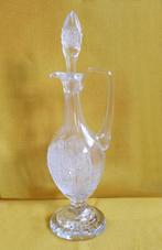 Tsjechisch Bohemian Moser kristal met de hand geslepen karaf, Antiek en Kunst, Antiek | Glas en Kristal, Ophalen of Verzenden