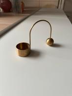 Ferm Living Gouden Waxinelichthouder, Overige kleuren, Ophalen of Verzenden, Zo goed als nieuw, Metaal