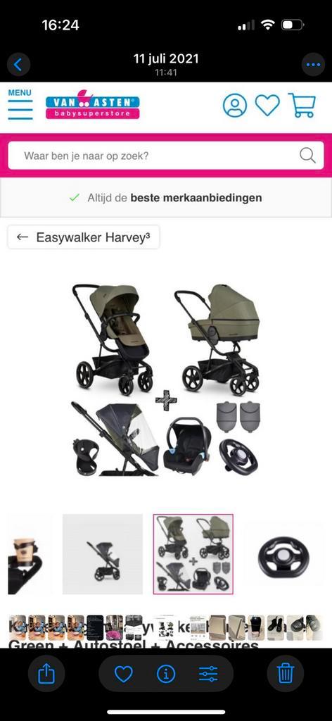 Kinderwagen met maxi cosi, Kinderen en Baby's, Kinderwagens en Combinaties, Gebruikt, Kinderwagen, Overige merken, Met autostoeltje