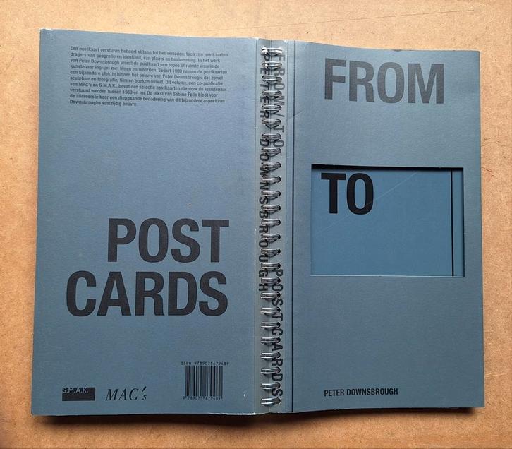 Peter Downsbrough - From To - Postcards - 2016, Boeken, Kunst en Cultuur | Beeldend, Overige onderwerpen, Ophalen of Verzenden