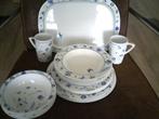 Janneke Brinkman MEPAL blauw/wit serviesdelen, Huis en Inrichting, Keuken | Servies, Overige materialen, Gebruikt, Ophalen of Verzenden