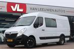Opel Movano 2.3 CDTI L2H3 Dubbel Cabine | Airco | Trekhaak |, Voorwielaandrijving, Euro 5, Stof, Gebruikt