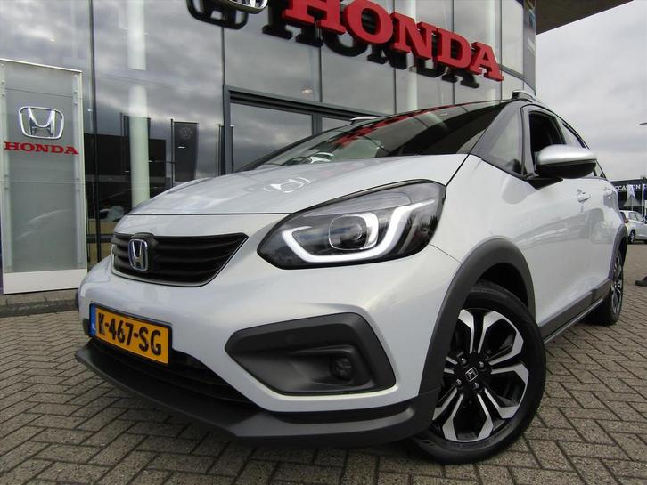 Honda Jazz 1.5 i-MMD 109pk Hybrid CVT Crosstar, Auto's, Honda, Bedrijf, Te koop, Jazz, ABS, Achteruitrijcamera, Adaptive Cruise Control