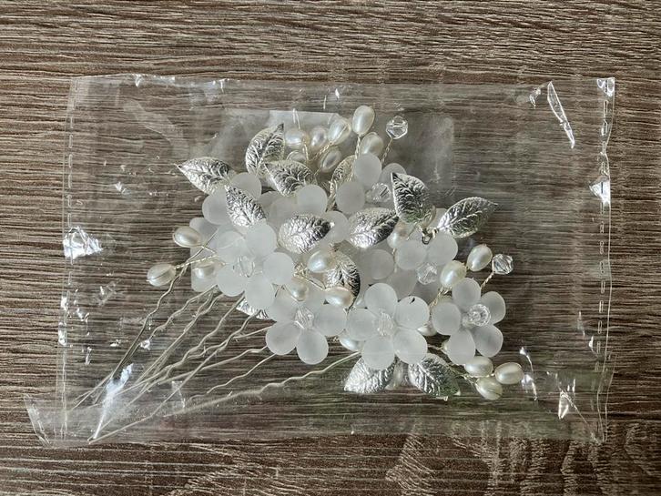 Bruiloft Schuifspeldjes - Haaraccessoires, Verzamelen, Swarovski, Nieuw, Mode-accessoire, Ophalen of Verzenden