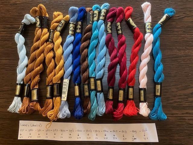 Borduurgaren DMC 5 Coton Perlé 25m nr 775 tm 838 €1,25 nr 2, Hobby en Vrije tijd, Borduren en Borduurmachines, Nieuw, Borduurgaren of Zijde