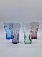 Set van 4 originele Coca-Cola glazen, Ophalen of Verzenden, Frisdrankglas