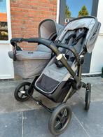 Bugaboo Donkey 5 grey melange duowagen, Bugaboo, Zo goed als nieuw, Verstelbare duwstang, Ophalen