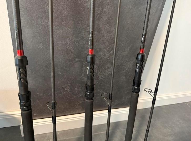 Wolf Hengel 10ft 3 lbs, Watersport en Boten, Hengelsport | Karpervissen, Gebruikt, Werphengel, Ophalen of Verzenden