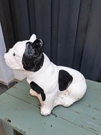 Betonnen beeld Franse bulldog, Tuin en Terras, Tuinbeelden, Ophalen of Verzenden, Zo goed als nieuw