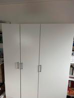 Gratis IKEA kledingkast wit - achterwandjes beschadigd, Ophalen, Overige materialen, Gebruikt, 100 tot 150 cm