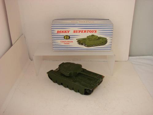 Dinky Toy 651 Centurion tank in doos uit 1954, Hobby en Vrije tijd, Modelauto's | 1:43, Gebruikt, Overige typen, Dinky Toys, Ophalen of Verzenden