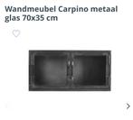 Wandmeubel Carpino 2 stuks, Huis en Inrichting, Kasten | Wandmeubels, Minder dan 100 cm, 25 tot 50 cm, Minder dan 150 cm, Metaal