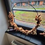 Droogbloemen op frame kleur berge met lichtroze, Huis en Inrichting, Woonaccessoires | Droogbloemen, Ophalen, Zo goed als nieuw